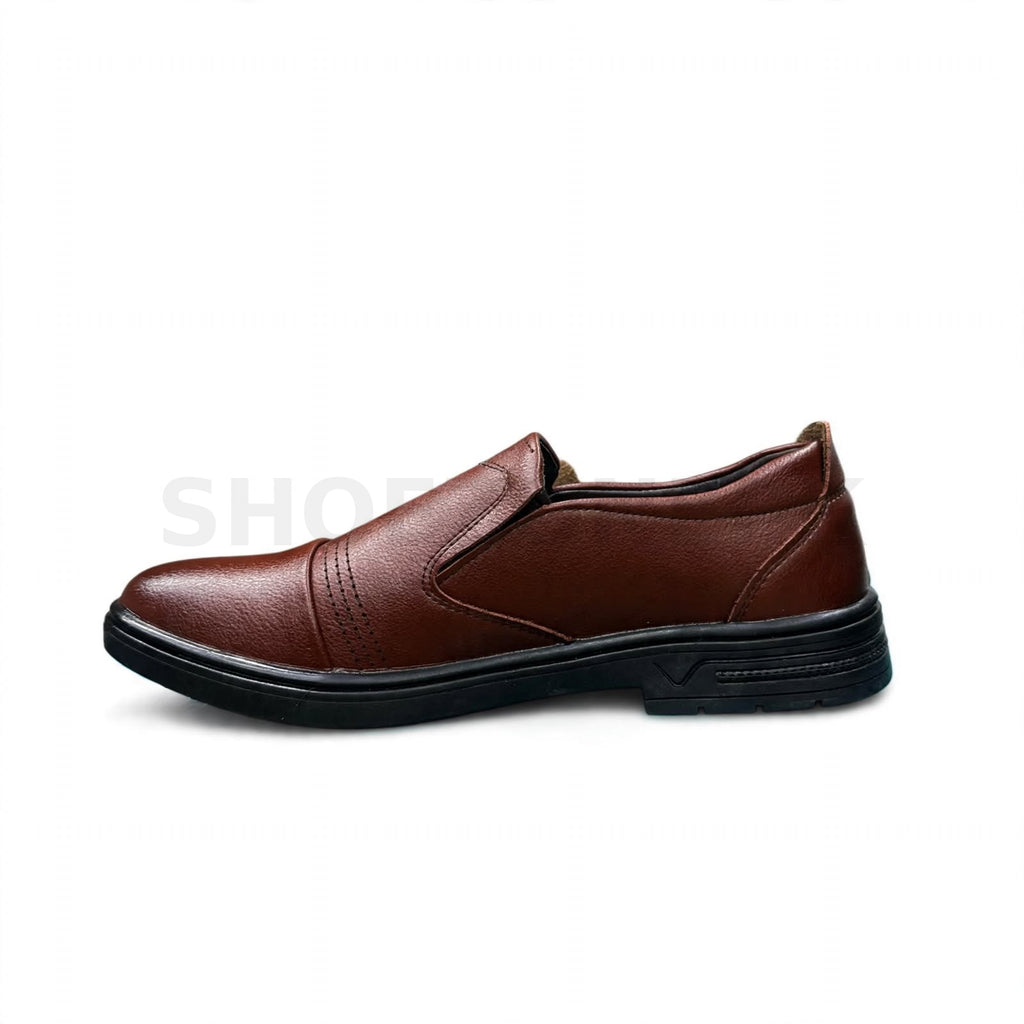 Casual Medicated Office Loafer Slip-On Brown