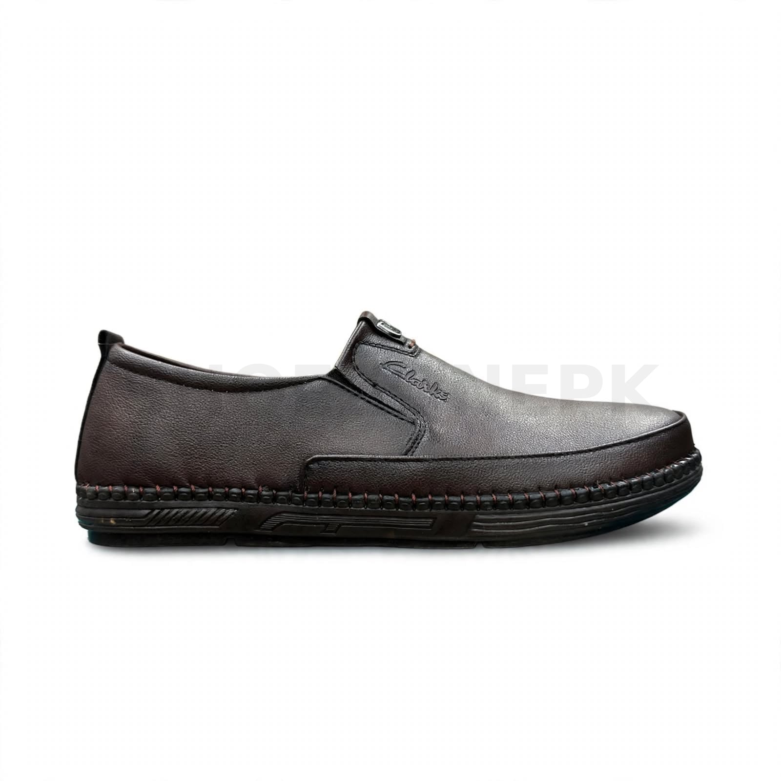 Clarks Comfort Slip-On Loafer Dark Brown