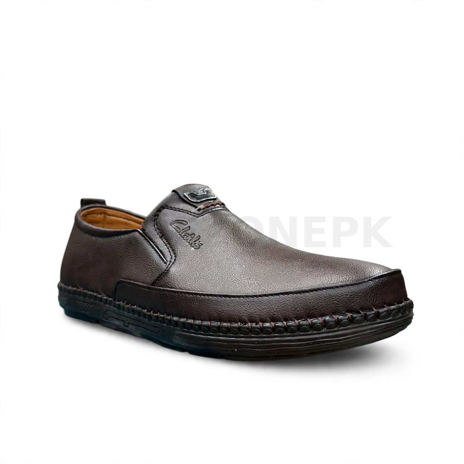 Clarks Comfort Slip-On Loafer Dark Brown