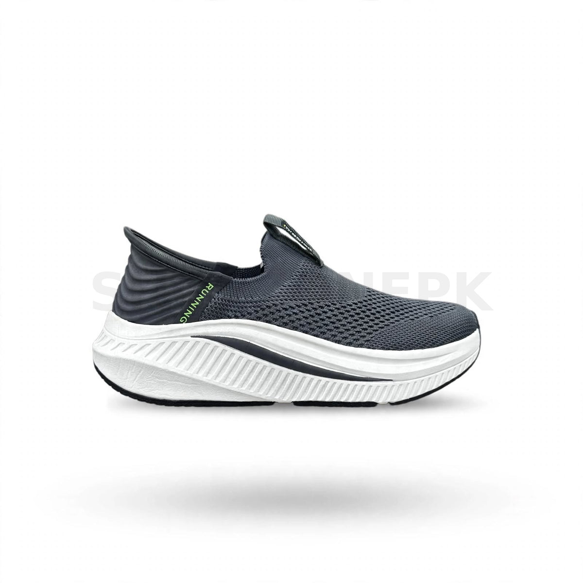 SK Running Slip-On Medicated Dark Grey White