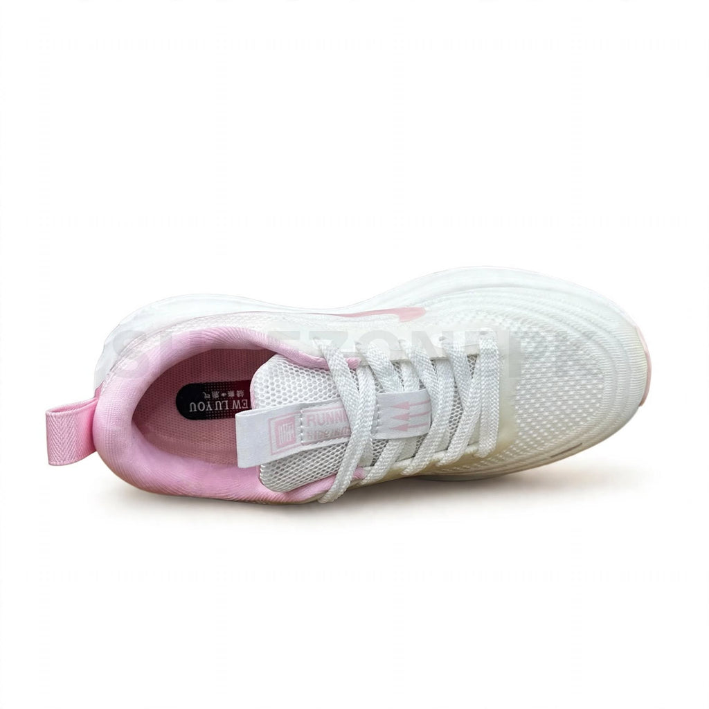 NK ZoomX White Pink