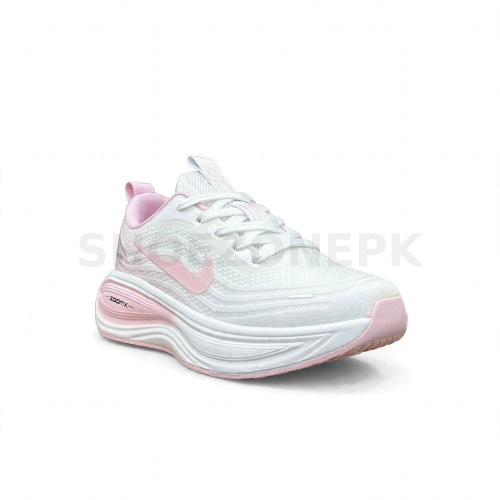 NK ZoomX White Pink