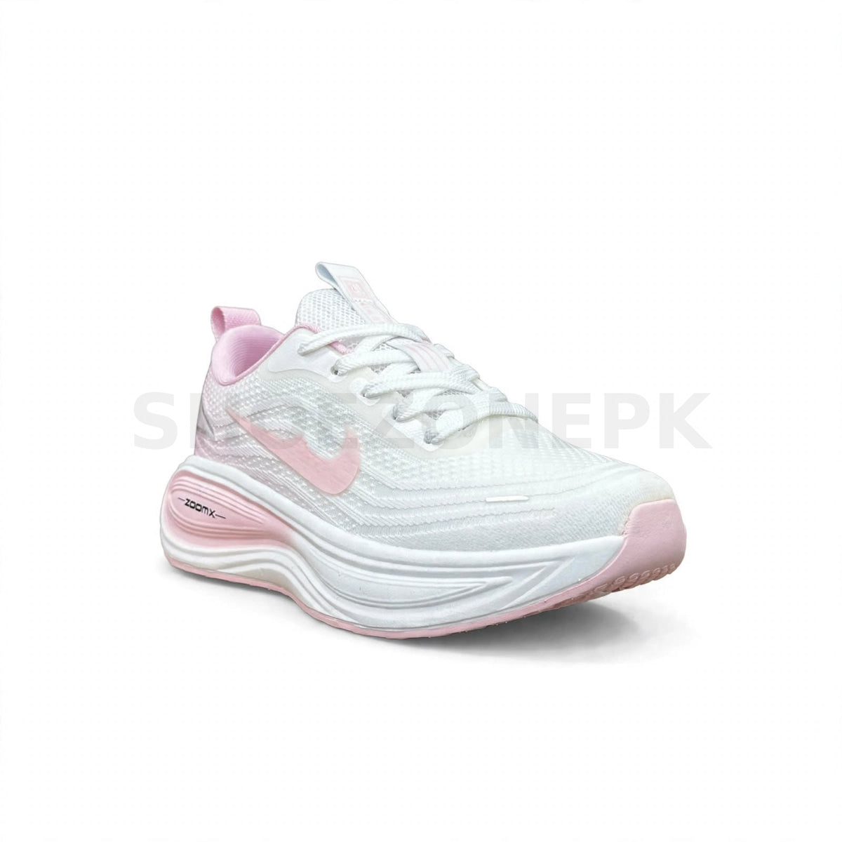 NK ZoomX White Pink