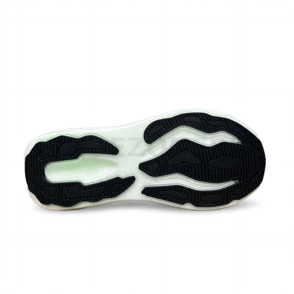 Flame Runners - White Grey Green