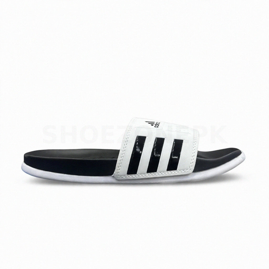 AD Comfort Slide White Black