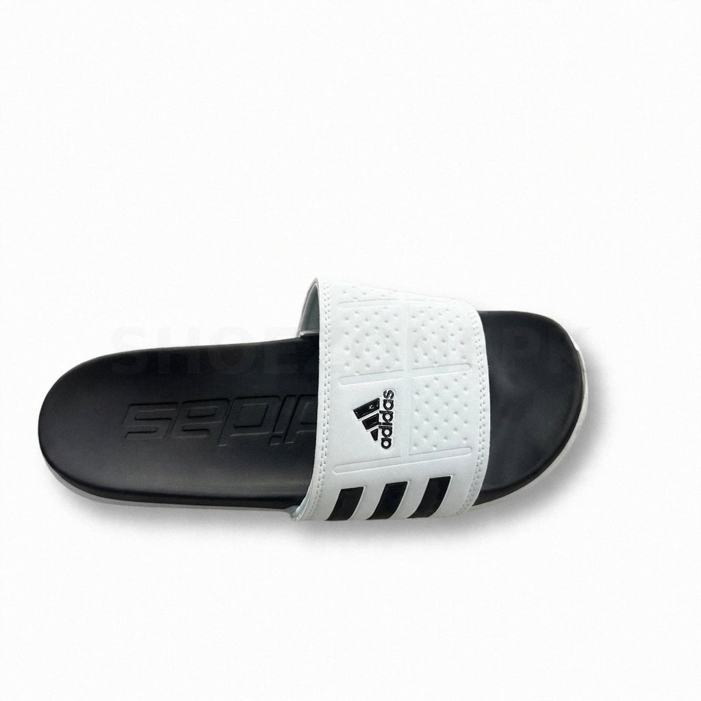 AD Comfort Slide White Black