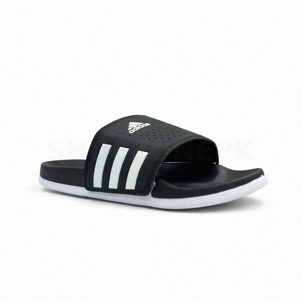 AD Comfort Slide Black White