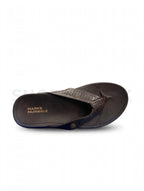 Marks Fairwale Perforated Flip Flop Brown