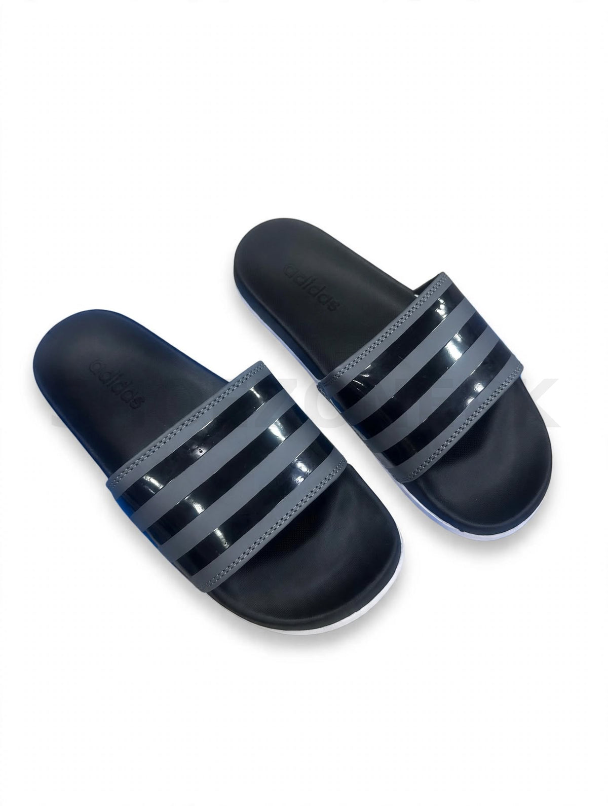 AD Comfort Slide Grey Black