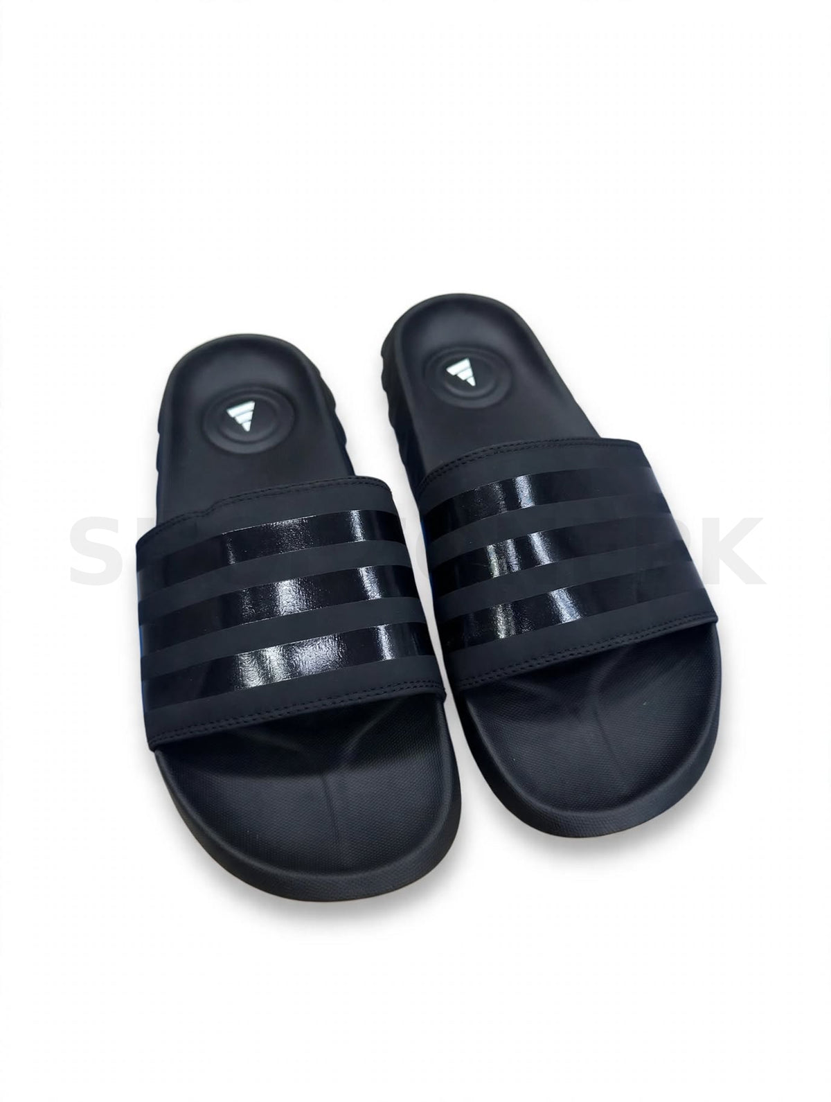 AD Thick Sole Comfort Slide Triple Black