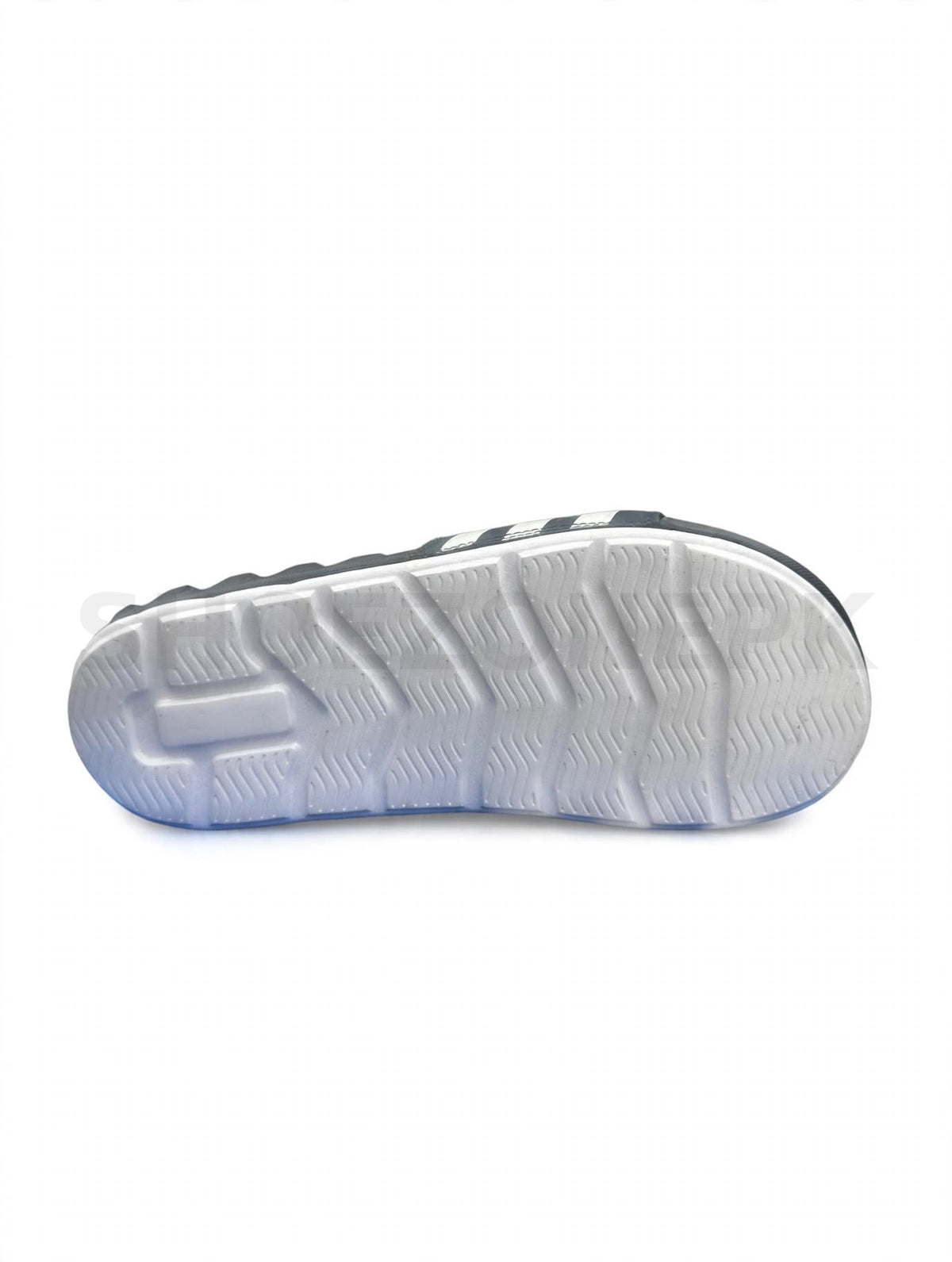 AD Thick Sole Comfort Slide Black White