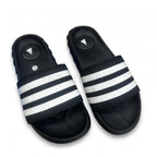 AD Thick Sole Comfort Slide Black White