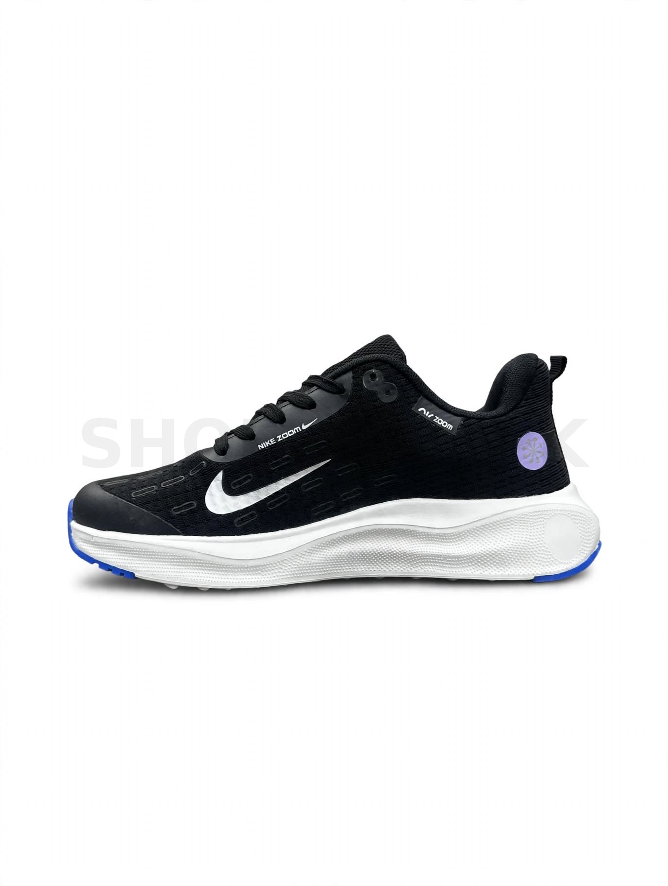 NK Zoom Black White Blue