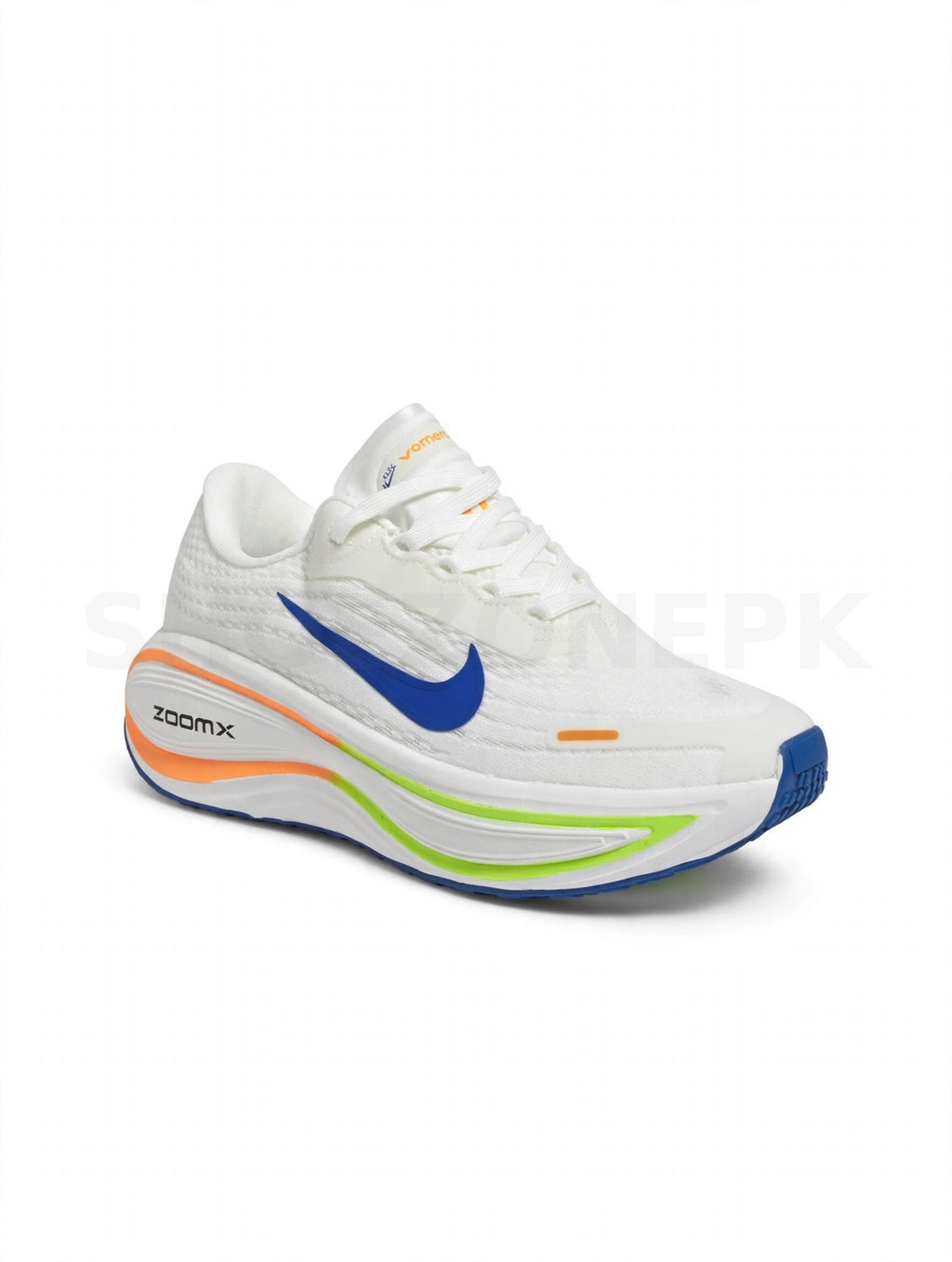 NK ZoomX Vomero White Blue Orange