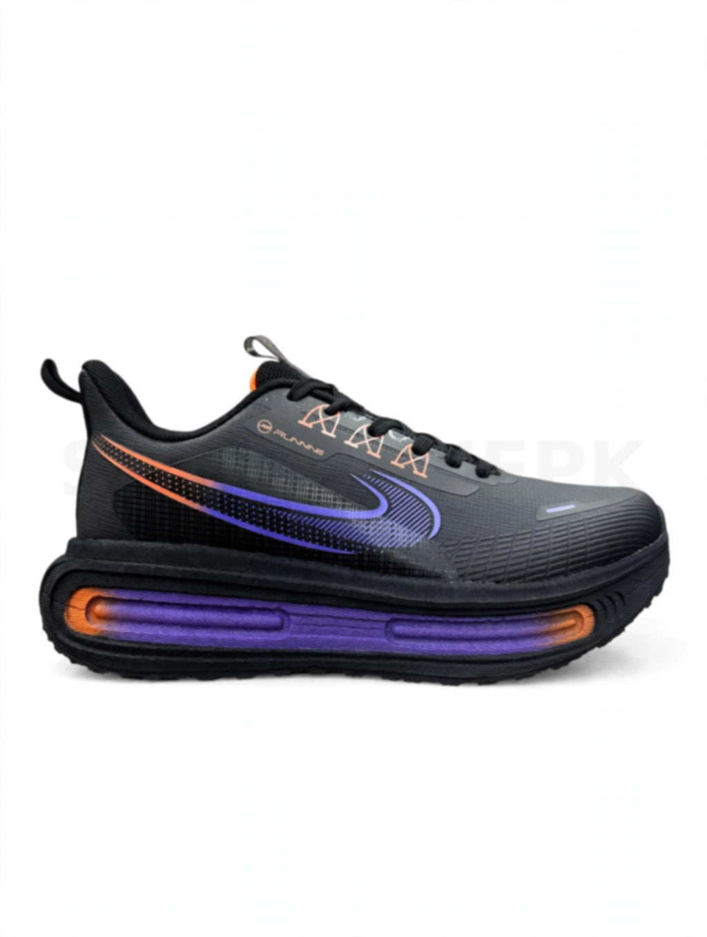 Flame Runner Black Purple Orange