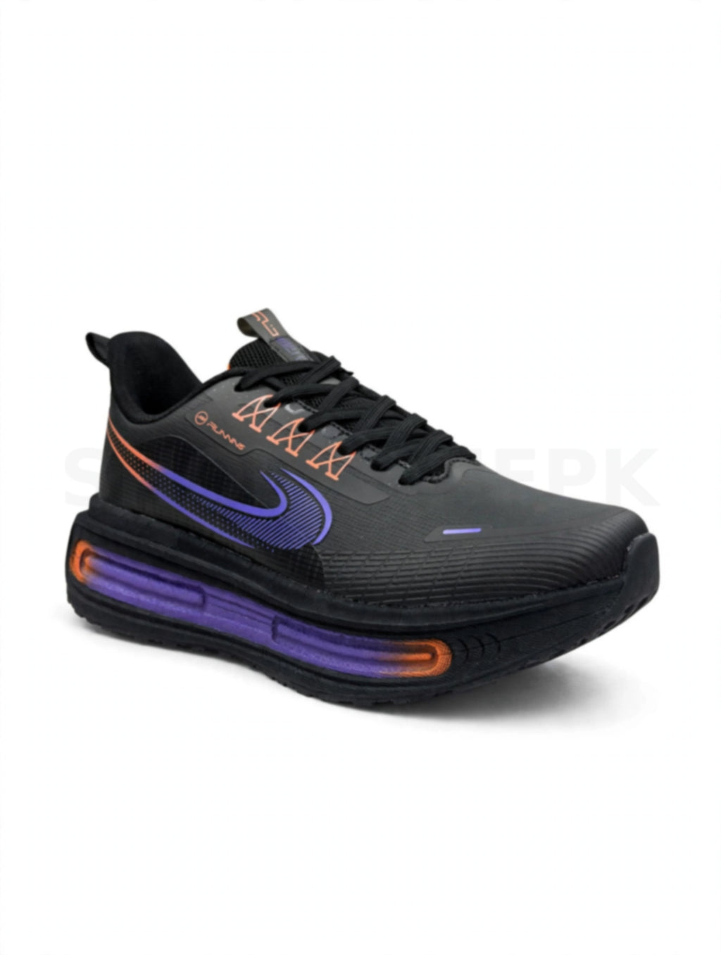 Flame Runner Black Purple Orange