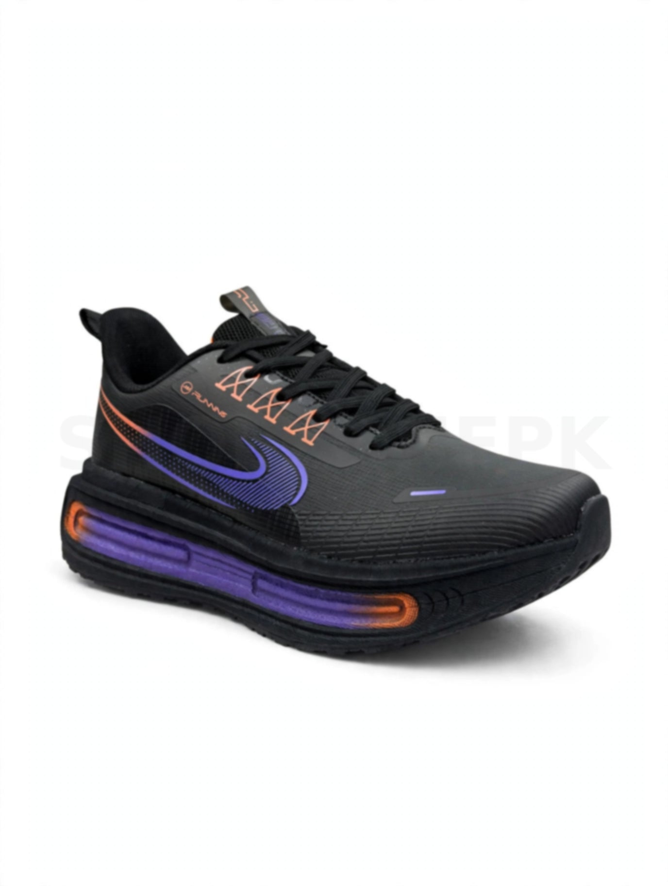 Flame Runner Black Purple Orange