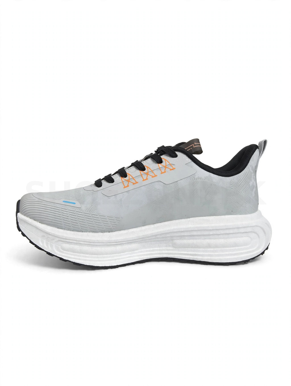 Flame Runner Grey Blue Orange