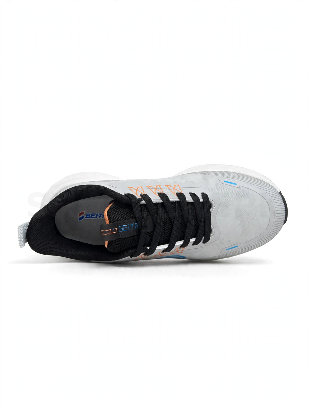 Flame Runner Grey Blue Orange