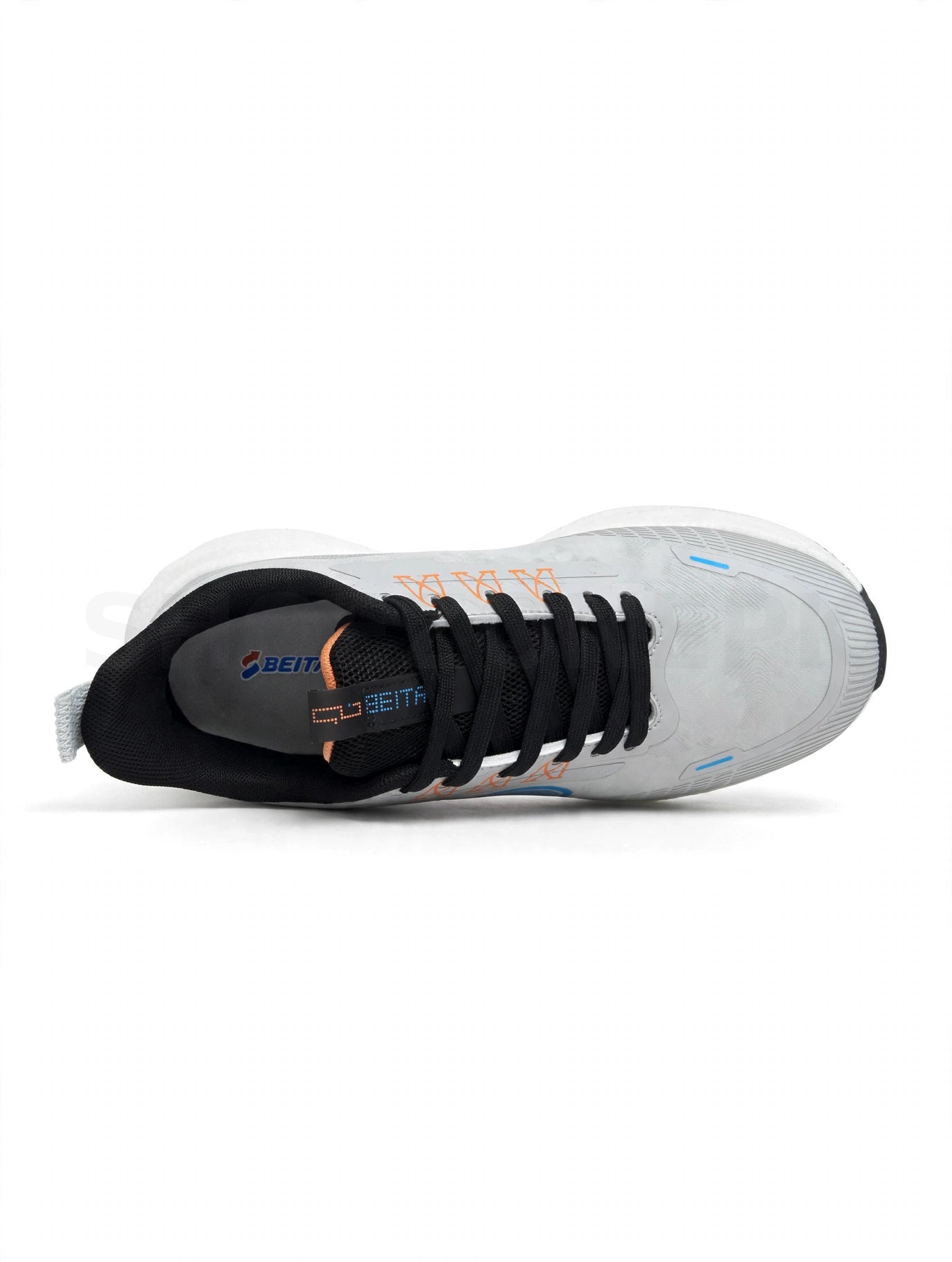 Flame Runner Grey Blue Orange