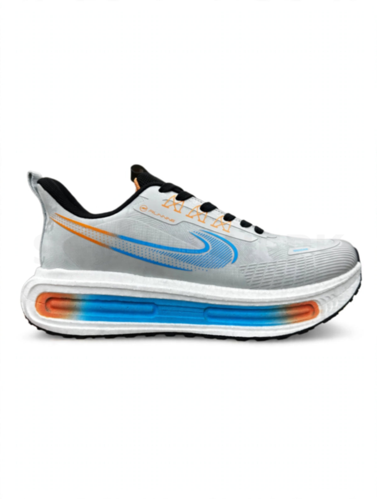 Flame Runner Grey Blue Orange