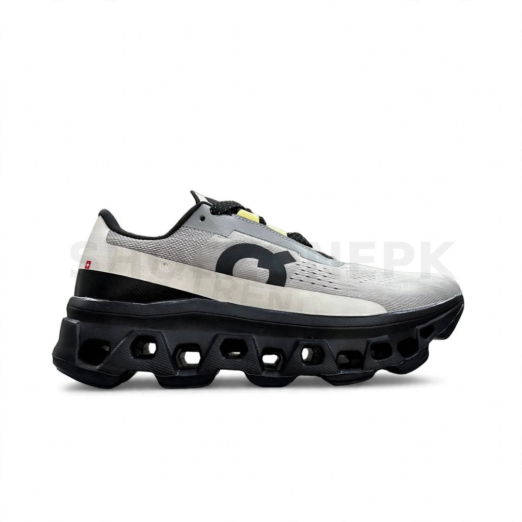 ON Cloudmonster Grey Black