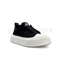 Laceless Platform Sneaker Black