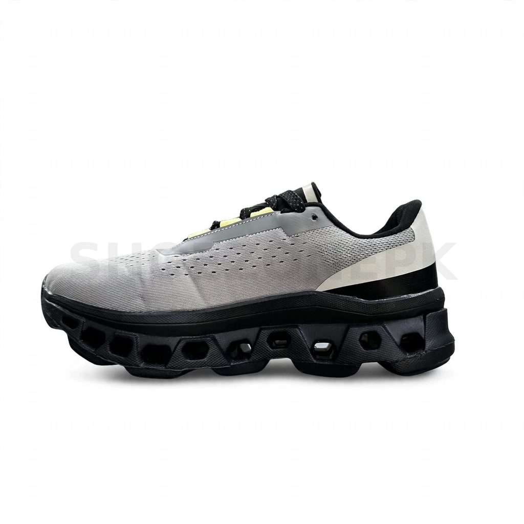 ON Cloudmonster Grey Black