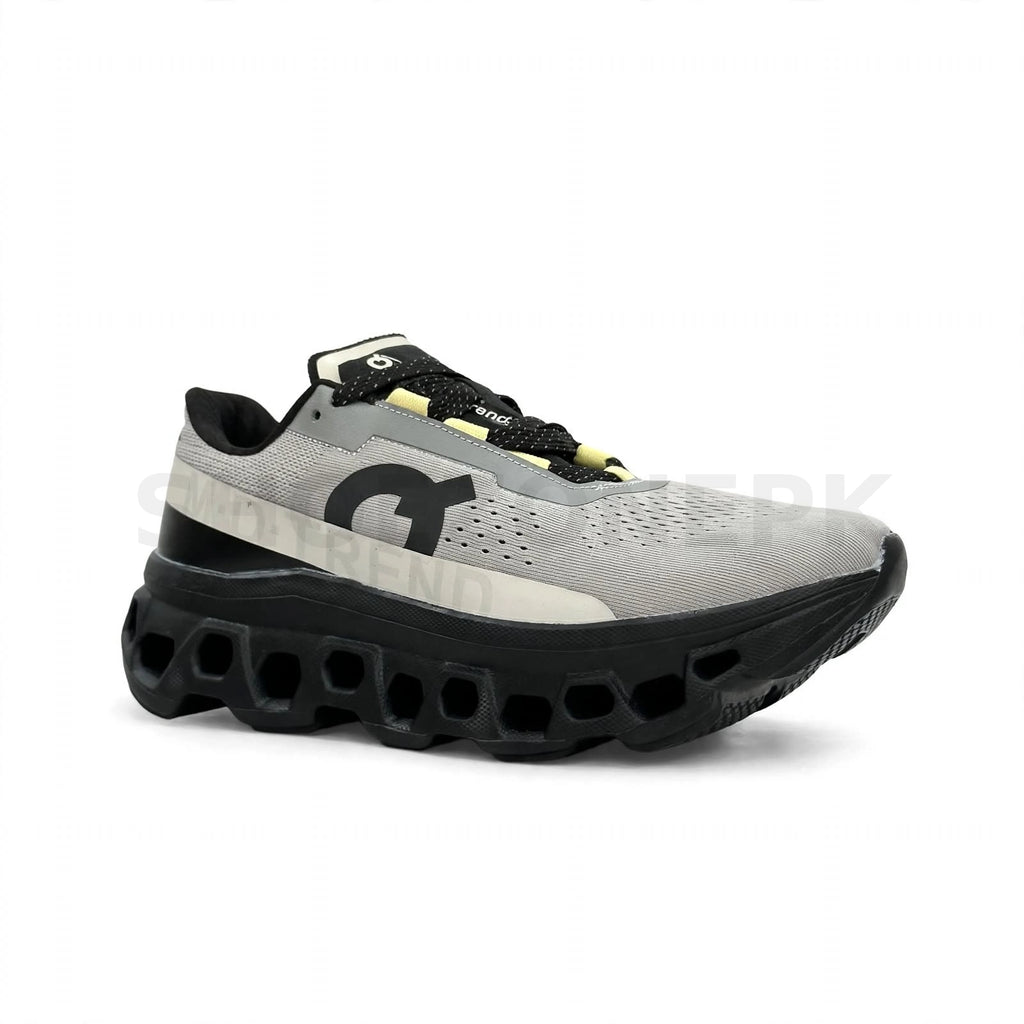 ON Cloudmonster Grey Black
