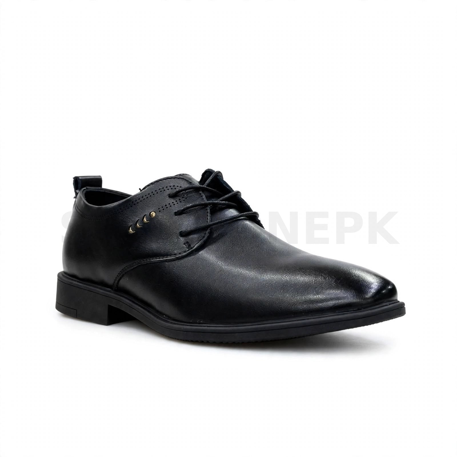 Formal Lace-Up Executive Dress Shoe Jet Black