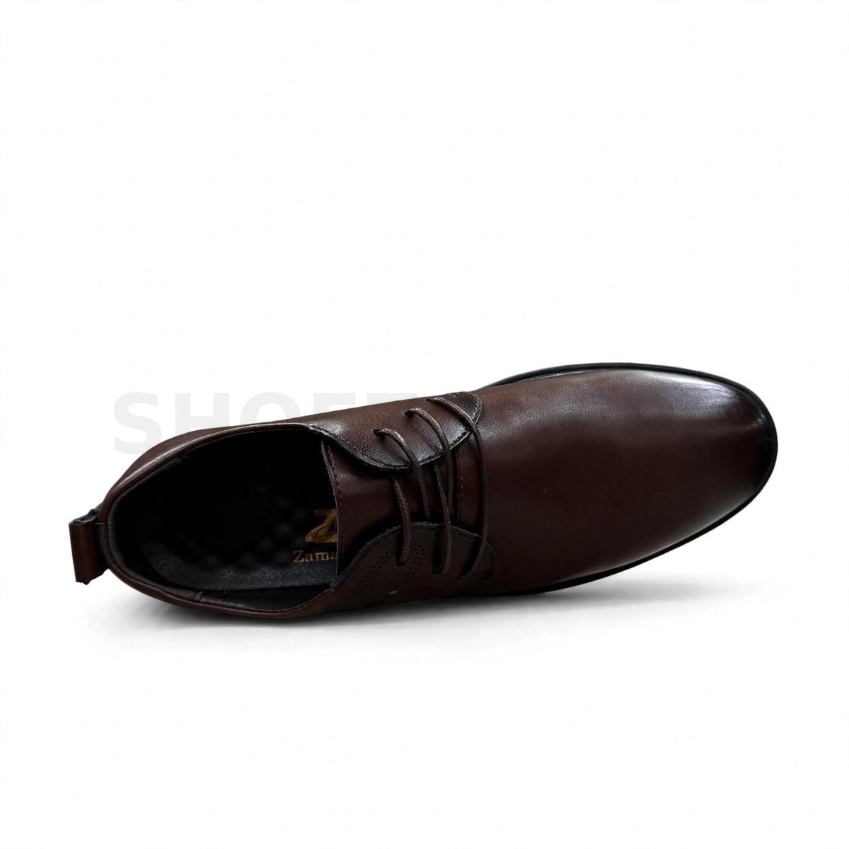 Formal Lace-Up Executive Dress Shoe Dark Brown