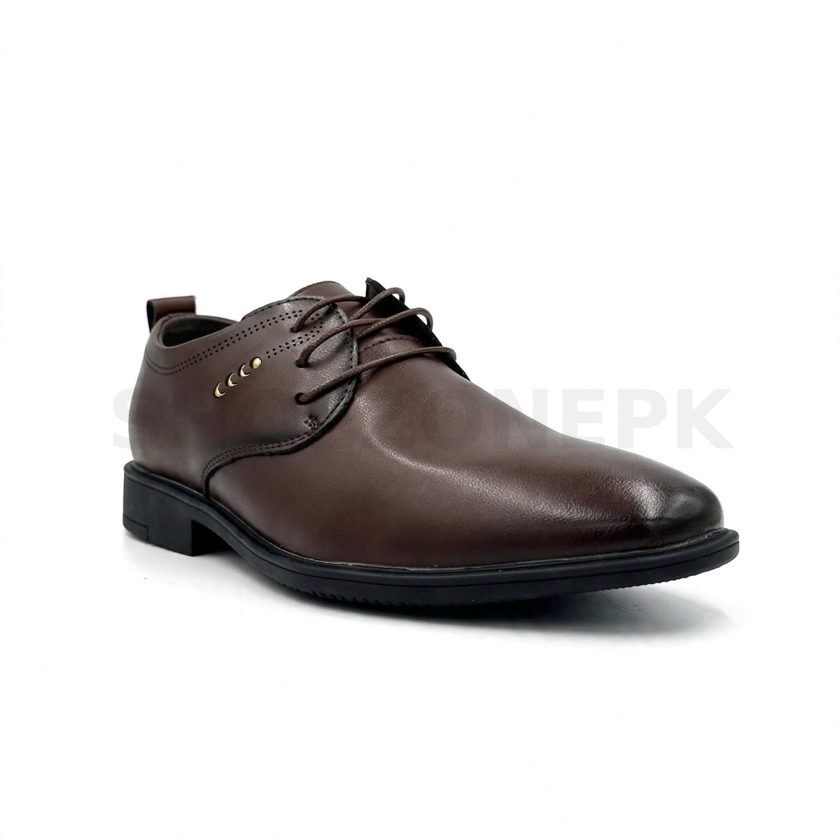 Formal Lace-Up Executive Dress Shoe Dark Brown