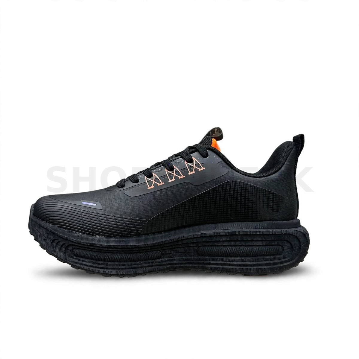 Flame Runner Black Purple Orange