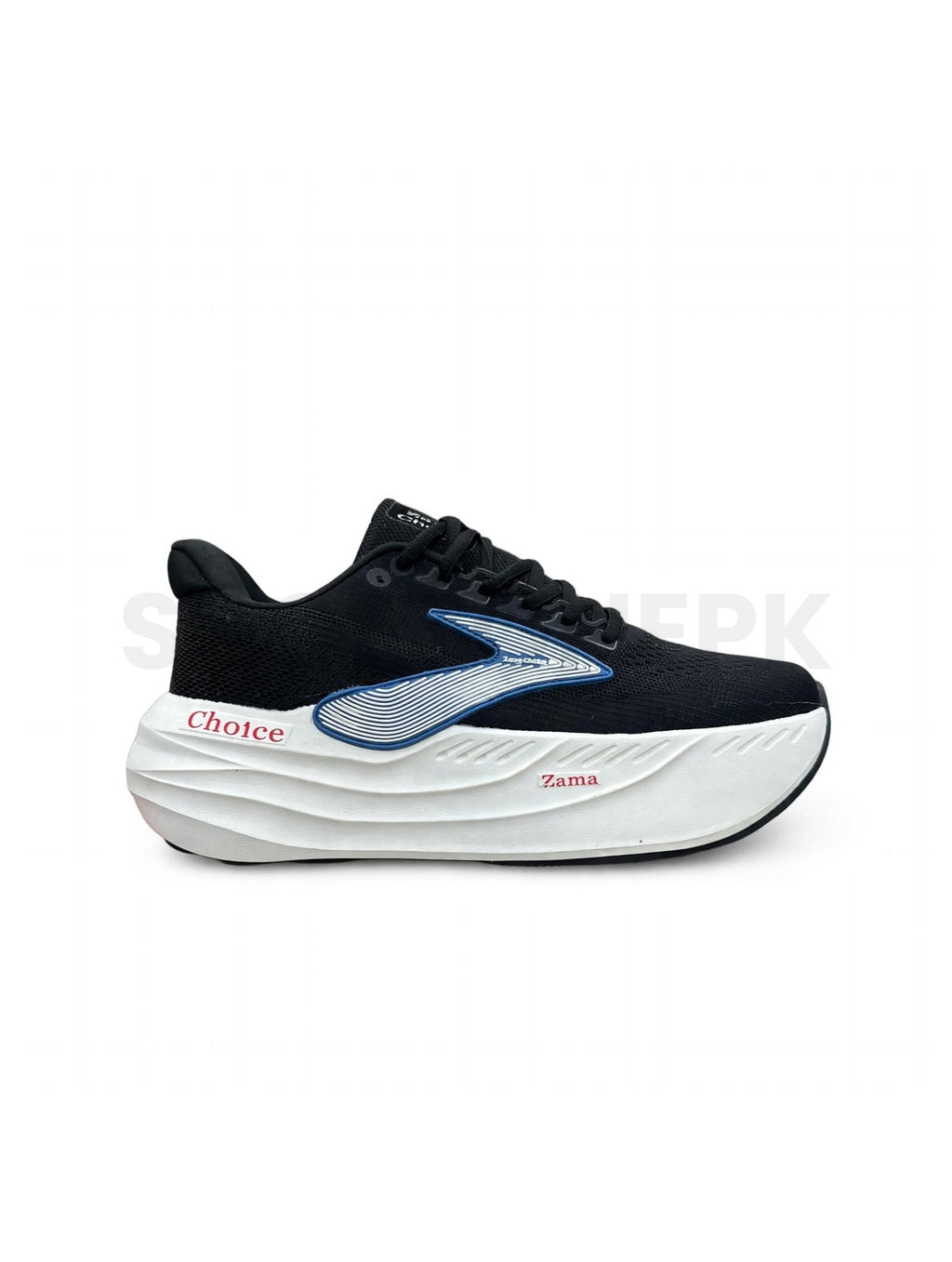 Choice Zama Lightweight Runner - Black White Blue Red