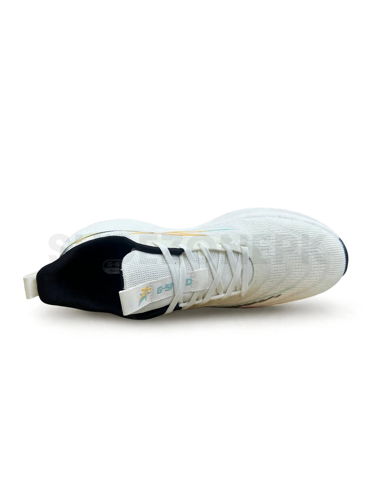 B15 Lightning Runner - White Black Gold Blue - Big Size 45 46 47