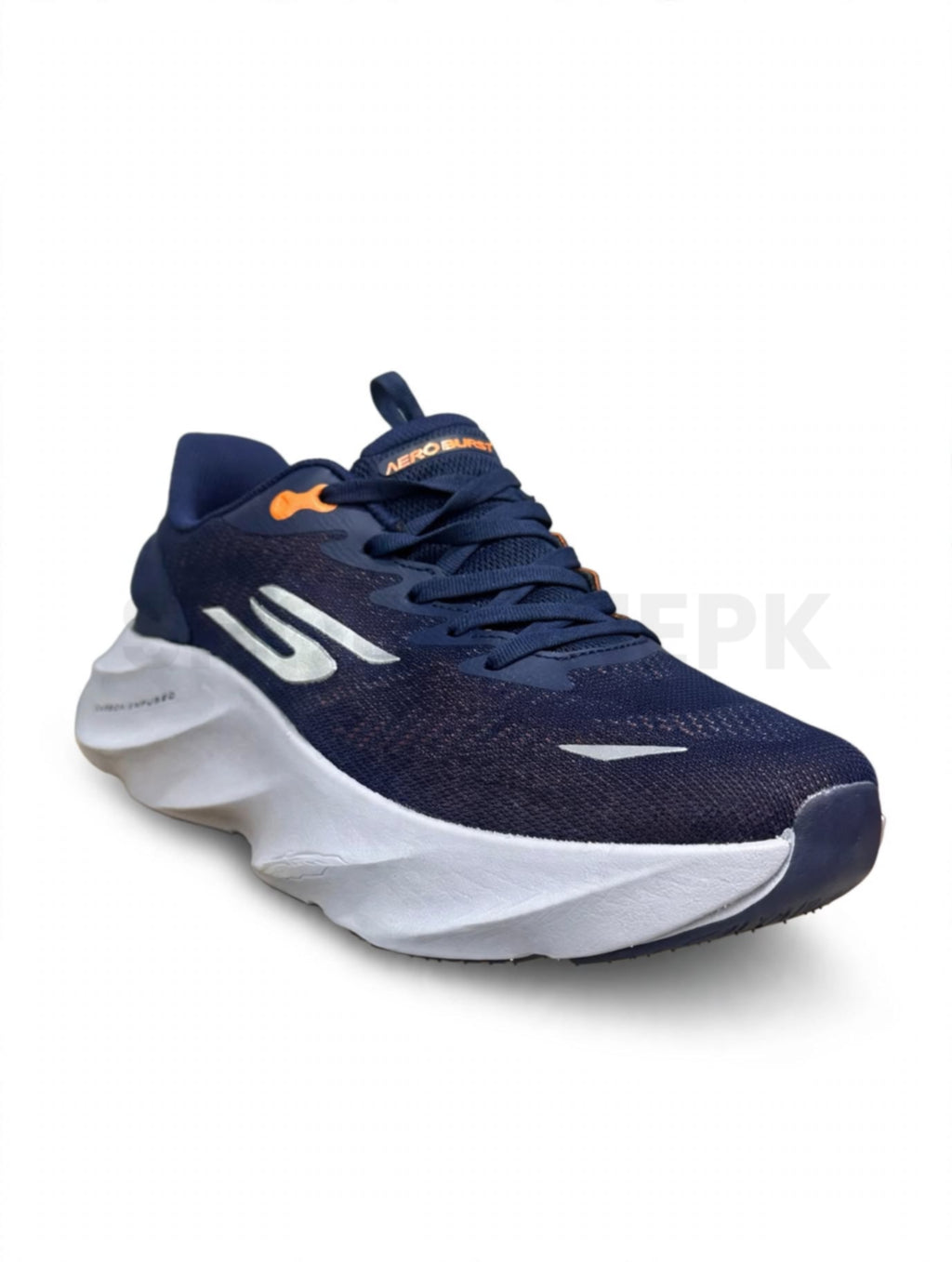 B16 SK Carbon Infused - Navy White Orange