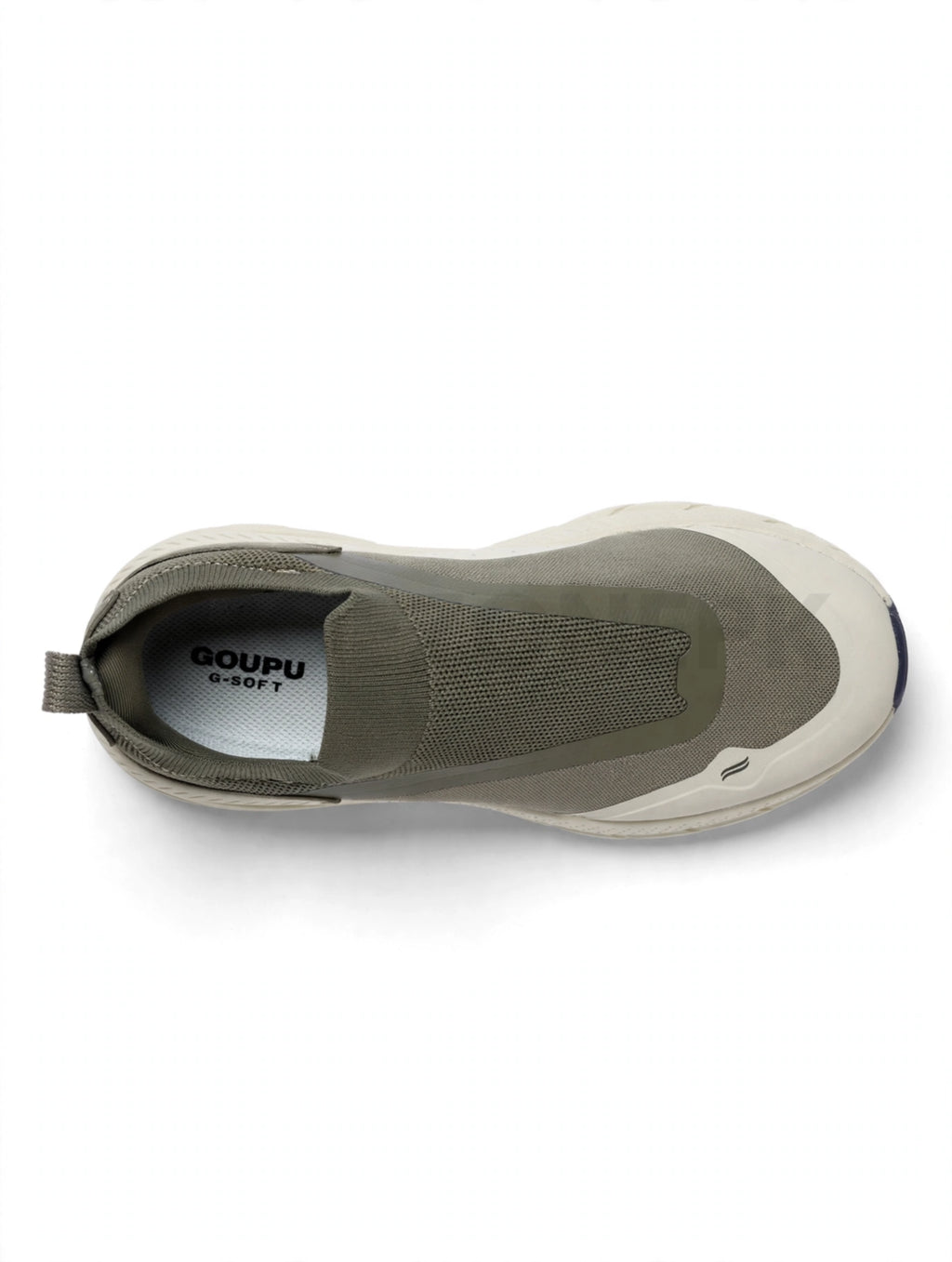 B18 GOUPU FENGYA Slip-On Runner - Sage Green White