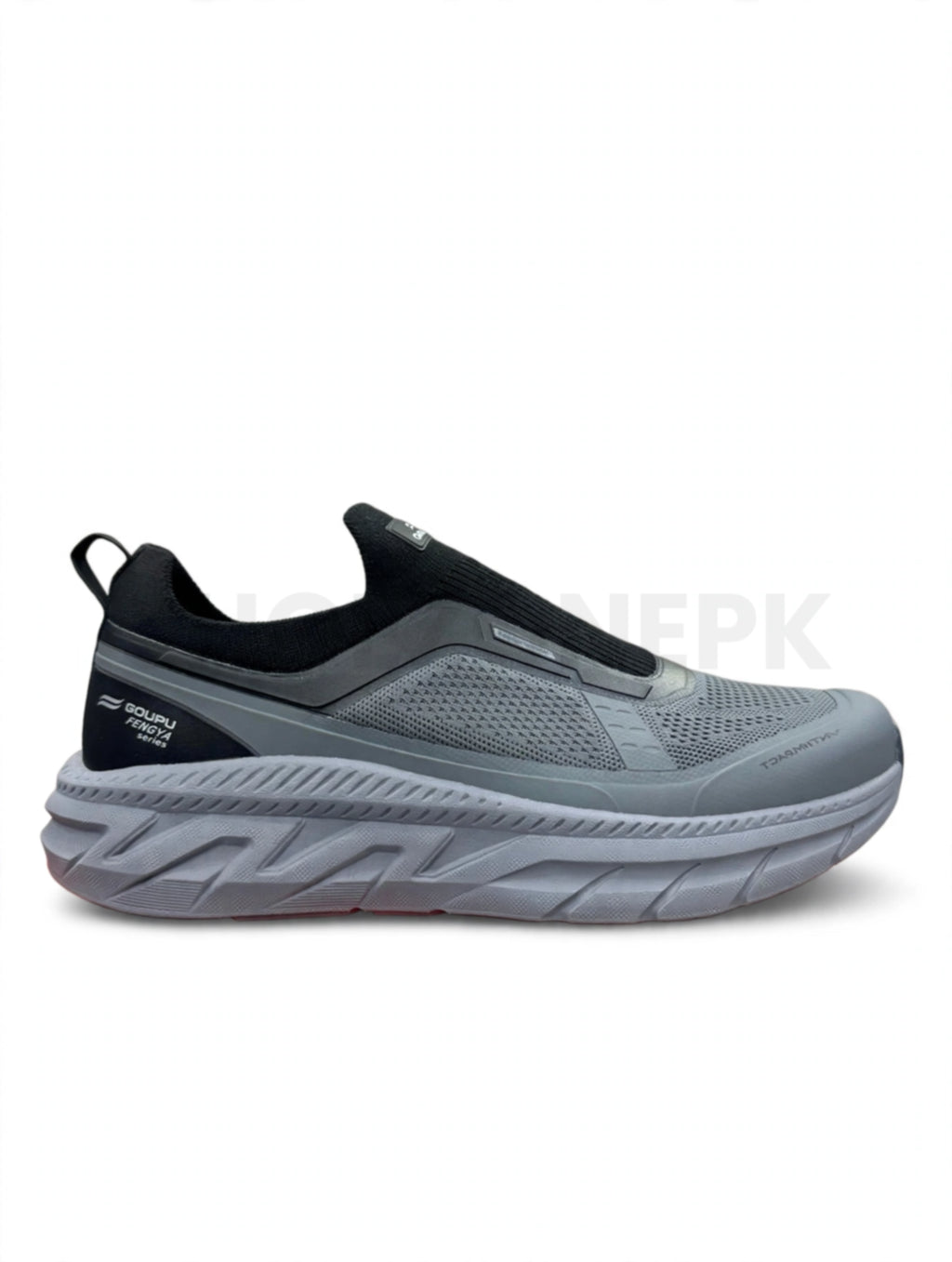 B19 GOUPU FENGYA Slip-On - Black Grey