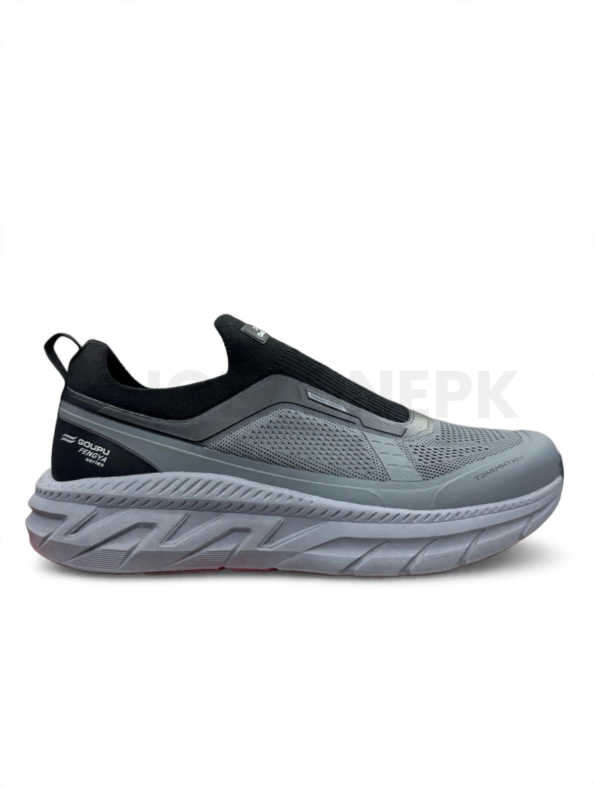 B19 GOUPU FENGYA Slip-On - Black Grey