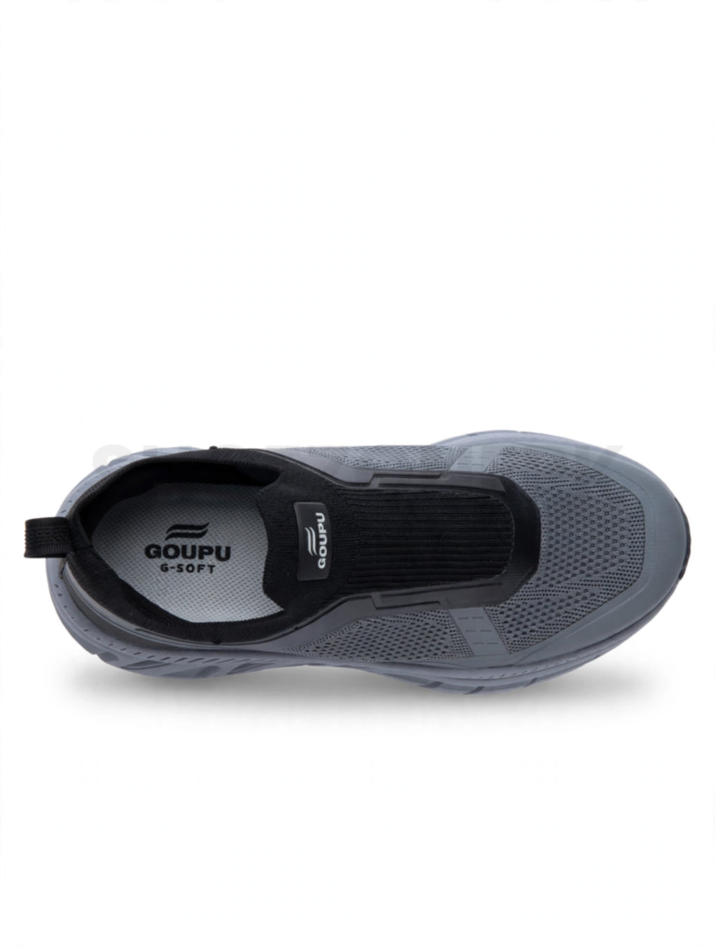 B19 GOUPU FENGYA Slip-On - Black Grey