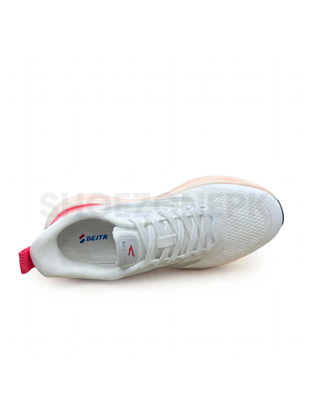 B9 Lightweight Marathon Runner - White Cherry Red
