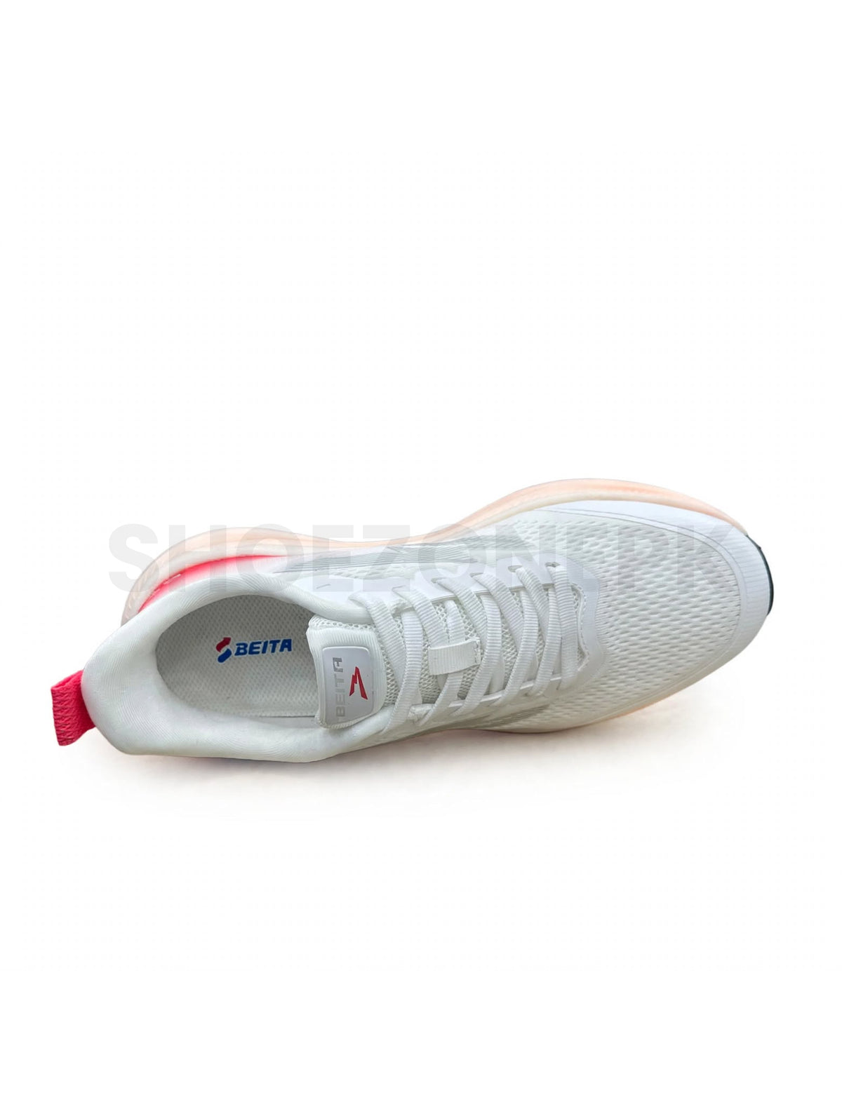 B9 Lightweight Marathon Runner - White Cherry Red