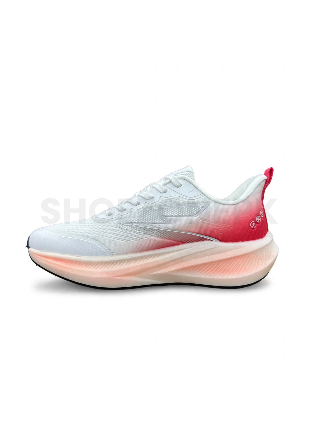 B9 Lightweight Marathon Runner - White Cherry Red