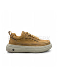 Retro Casual Platform Sneaker - Camel Tan